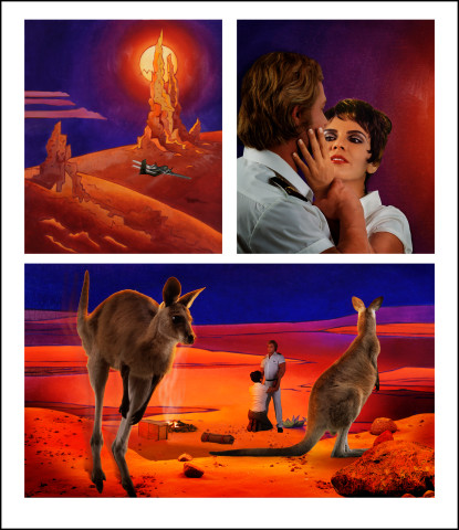 Tracey Moffatt Adventure Series 5, 2004; colour print on Fujiflex paper; 132 x 114 cm; Edition of 25; enquire