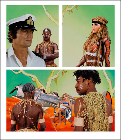 Tracey Moffatt Adventure Series 7, 2004; colour print on Fujiflex paper; 132 x 114 cm; Edition of 25; enquire