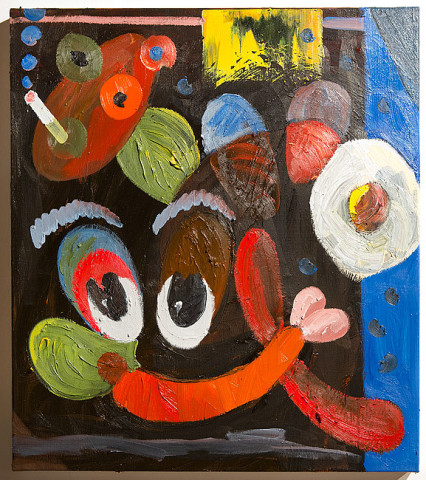 David Griggs Egg Rehab, 2014; Oil on canvas; 71 x 60.5 cm; enquire