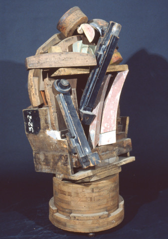 Robert Klippel No. 797, 1989; wood assemblage; 168 x 102 x 57 cm; enquire