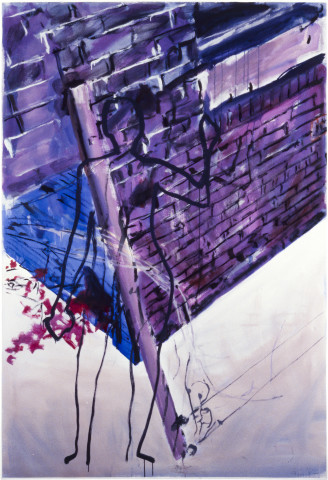 Gunter Christmann The Puppeteer, 1987; acrylic on canvas; 244 x 168 cm; enquire
