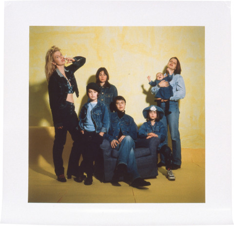 Geoff Lowe & Jacqueline Riva Denim, 1995; type C colour photograph; 91 x 89 cm; enquire