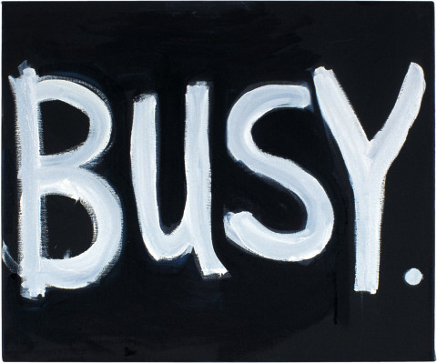 Angela Brennan Busy, 2003; oil on linen; 50 x 61 cm; enquire