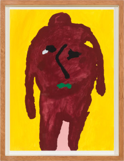 Tom Polo the understudy (standing solo), 2015; acrylic on paper; 43 x 33 cm; more info; enquire