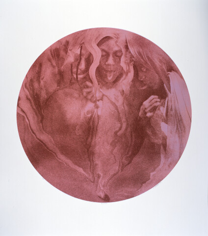 Tracey Moffatt Invocations  # 9, 2000; photo silkscreen; 109.2 x 96.5 cm; series of 13 images; Edition of 60; enquire