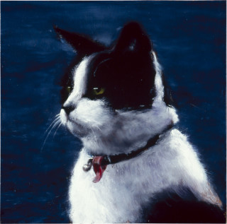 Louise Hearman Untitled #  920, 2002; oil on masonite; 30 x 31 cm; enquire