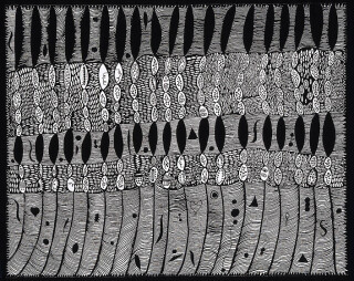 Yayoi Kusama Guidepost to Youth [HOTQOX], 2007; silkscreen on canvas; 130.3 x 162 cm; Edition of 5; enquire