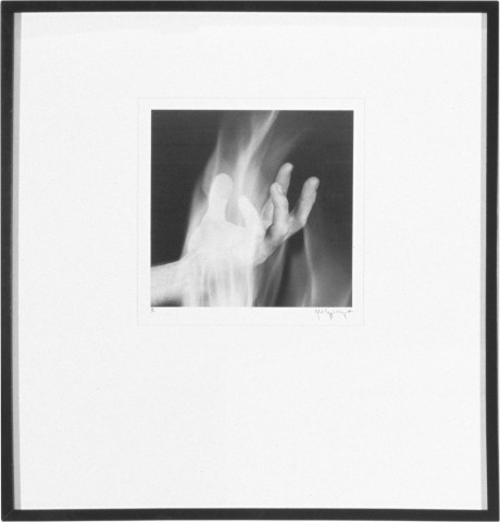 Robert Mapplethorpe Hand In Fire, 1985; gelatin silver print; 51 x 40.5 cm; enquire