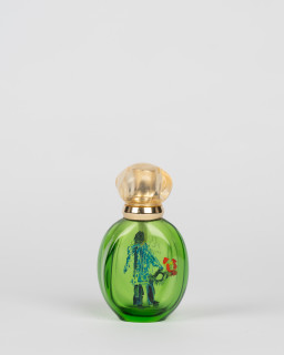 Jenny Watson Perfume, 2001; oil paint, perfume bottles; dimensions variable; enquire