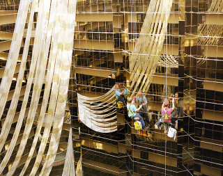 Anne Zahalka Atrium, Level 50, Hotel Suite, 2008; Type C print; 75 x 92.5 cm; enquire