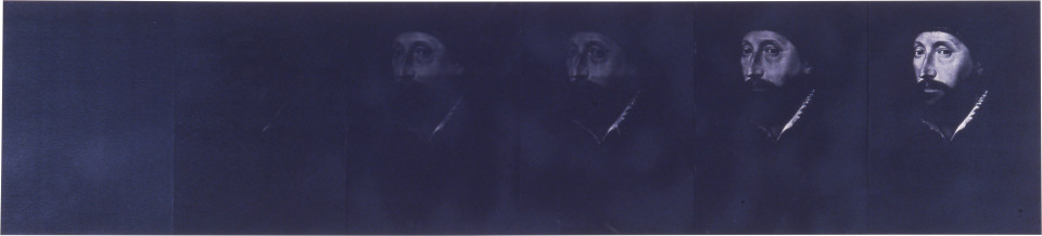 Untitled, 1986; photocopy on Stonehenge paper; 27.4 x 121 cm