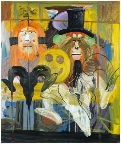 David Griggs Twins, 2017; oil on canvas; 183.5 x 152.5 cm; enquire