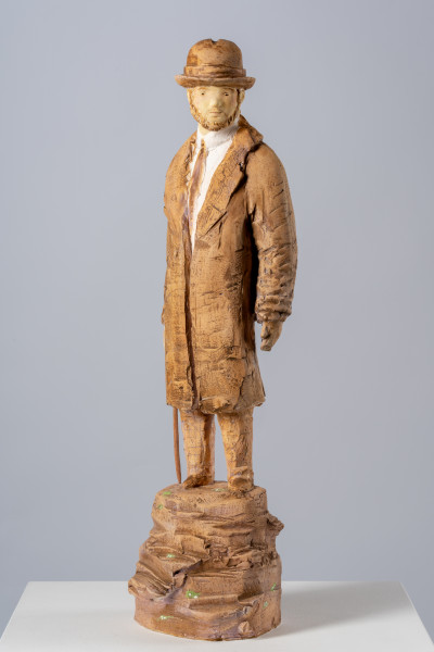Linda Marrinon Toulouse-Lautrec, 2025; painted plaster and wood; 70 x 23 x 18 cm; enquire