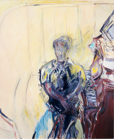 Kevin Connor Portrait of Malcolm Otton, 1984; oil on Belgian linen; 183 x 152 cm; enquire