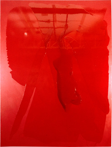 Dale Frank By the Rivers of Babylon, 1996; varnish on acrylic on linen; 260 x 200 cm; enquire