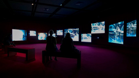 <p></p><p>Installation view, <i>Lessons of the Hour</i>, John Curtin Gallery, Perth, Photo: Brad Coleman</p>    <p></p>