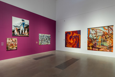 EXHIBITION: Dale Frank, Del Kathryn Barton, Gareth Sansom and Imants Tillers all on view at Rockhampton Museum of Art's 'Good as Gold'