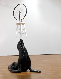 Michael Parekowhai My Sister My Self, 2007; fibreglass, wood, enamel paint; 265 x 150 x 102 cm; Edition of 5; enquire