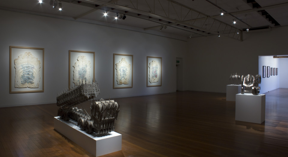 Exhibition view, Wim Delvoye, Roslyn Oxley9 Gallery (9 February — 3 March 2012)