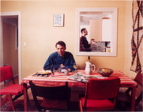 Anne Zahalka Saturday, 9.15pm, 1995; type C colour photograph; 82 x 96 cm, framed; enquire