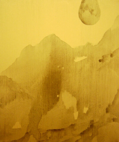 Nell What mountains are made of, 2002; Acrylic on canvas; 60.5 x 50.5 cm; enquire