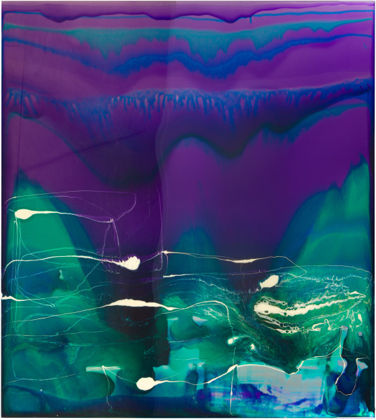 Dale Frank Brian was 15 when he boasted that he’d had sex with a pregnant girl in Sydney but wanted to try boys and now in his 30′s he’s kept in a love nest by his National’s MP with a Bypass in Belconnen, 2019; tinted varnish, epoxyglass on Perspex; 200 × 200cm