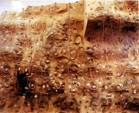 Anne Zahalka The Ledge, Rock Climbing Gym, 1999; type C photograph; 115 x 145 cm; Edition of 12; enquire