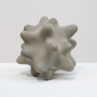 James Angus Pareidolic Spheroid, 2007; concrete; 19 cm diameter; Edition of 5 + AP 2; enquire