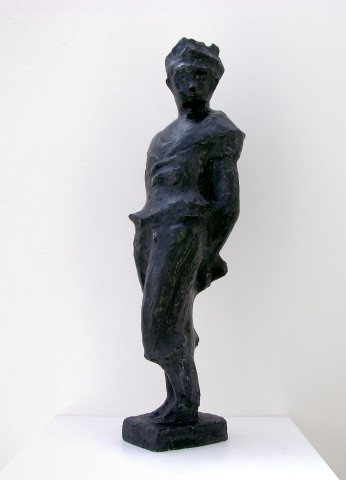Linda Marrinon Soldier at ease, 2005; patinated plaster; 67 x 19 x 19 cm; enquire