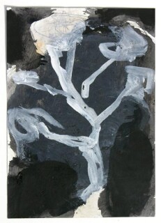 Newell Harry Untitled, 2006; gesso, pencil and oil stick on ironed Fabriano paper; 30 x 21 cm; enquire