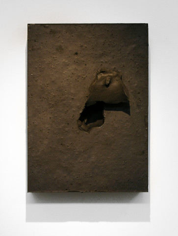 Julie Rrap Unplugged 3, 2006; silicon rubber and black oxide; 42 x 30 x 10cm; Edition of 3; enquire
