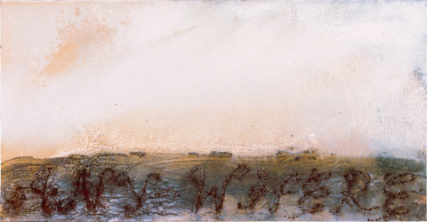 Mandy Martin Anywhere, 1995; oil on linen; 61 x 137 cm; enquire