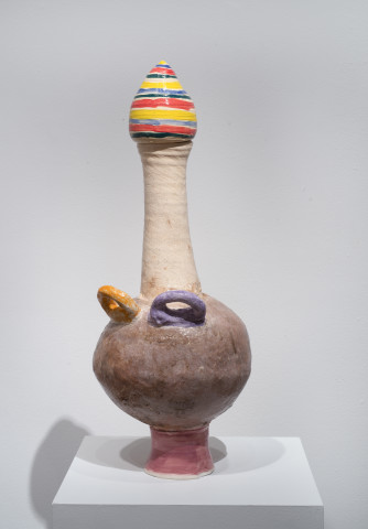 Angela Brennan Pan, 2014; earthenware; 68 x 26 x 25 cm; enquire