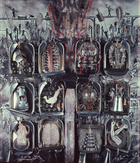 Fiona Hall Pride, Seven Deadly Sins, 1985; Polaroid photograph; 61 x 50.8 cm; enquire