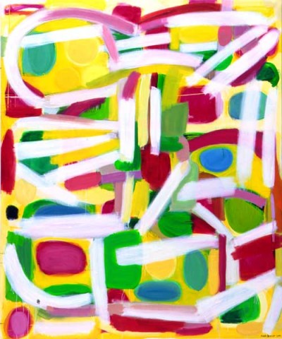 Angela Brennan Between Three Oceans, 2001-02; Oil on linen; 198.5 x 168 cm; enquire
