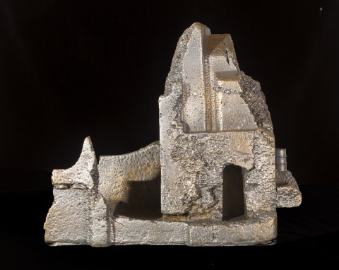 Fiona Hall Castles of Lost Destinies, 2015; Cat no. 17; Bronze; 25 x 28 x 18 cm; enquire
