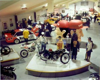 Anne Zahalka Australian Motor Racing Museum, 2001; type C photograph; 115 x 145 cm; Edition of 12; enquire