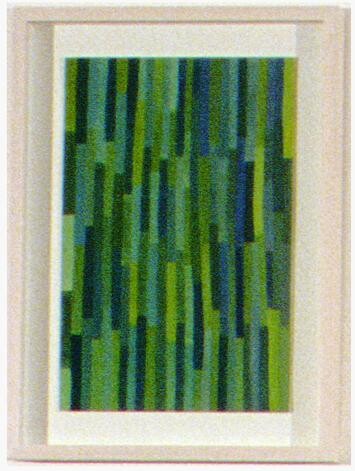 Lauren Berkowitz Puzzle #1, 2000; gouache on paper; 47 x 34 cm; enquire