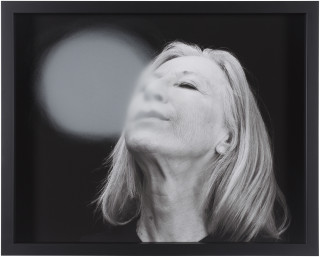 Julie Rrap Blow Back #21, 2018; digital print and handground glass; 52 x 64 cm; Edition of 3 + AP 1; enquire