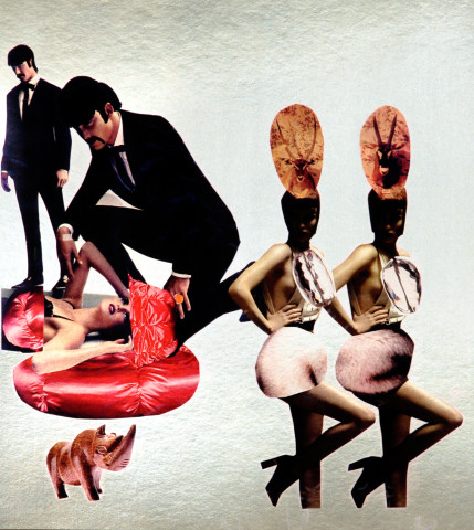 Jacqueline Fraser "Those faded Fischl & Weiss simulations don't know shit from clay.", 2007; 100 x 100 cm (framed); 