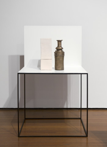 Sanne Mestrom Composition 1, 2013; bronze, ceramic, steel, enamel; 115 x 70 x 60 cm; enquire