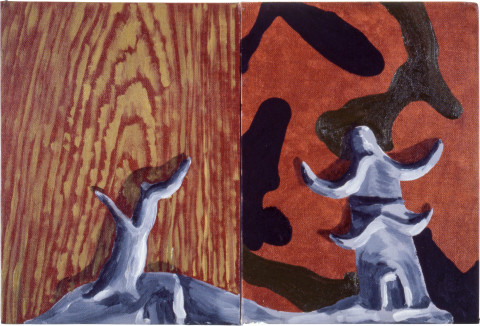 Tony Clark Chinoiserie Landscape, 1987; oil on canvas board; 30.5 x 45 cm; enquire