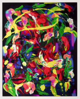 TV Moore Electric Brainstorm, 2013; cibachrome in unique frame; 168 x 135 cm; enquire