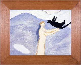 Joan Ross Pitchy, 1989; oil and alkyd on masonite; 45 x 61 cm; enquire