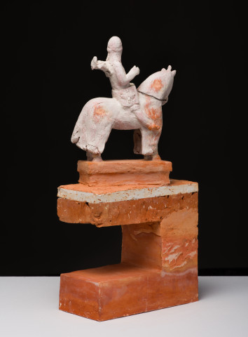 Linda Marrinon Scarpa at Verona, 2018; terracotta and plaster; 44 x 21 x 11 cm; enquire
