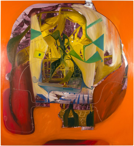 Gareth Sansom PhD, 2014; oil and enamel on linen; 183 x 168 cm; enquire