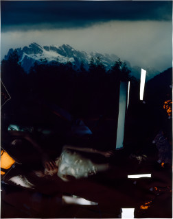 Bill Henson Untitled, 1995-96; type C photographs, adhesive tape, pins and glassine; 230 x 181 cm; enquire