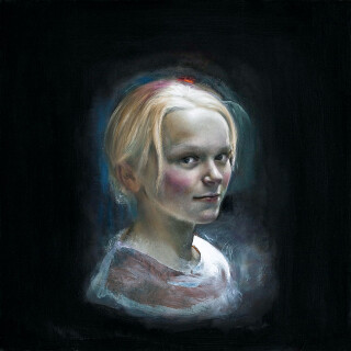 Louise Hearman Untitled #1283, 2009; oil on masonite; 61 x 61 cm; enquire
