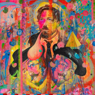 David Griggs TV Moore, 2013; acrylic on canvas; 280 x 255 cm; enquire