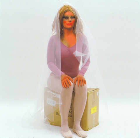 Julie Rrap Camouflage # 7 (Daryl), 2000; photograph mounted on lexcen; 122 x 122 cm; Edition of 9; enquire